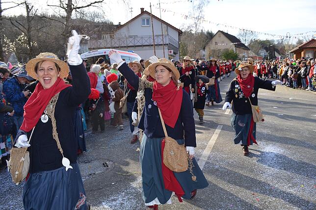 Bild 6: Eigeltinger Narrentage: Der Sonntagsumzug in Bildern (1)