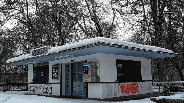 Das Bild entstand vor fast exakt einem Jahr &ndash; hätte aber auch vor ein paar Tagen noch genauso entstehen können: Denn am Kiosk an ...