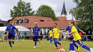 Beim Sportfest des FC Alemannia Unterkirnach dreht sich am Wochenende drei Tage lang alles um das runde Leder. Für jeden, so wie hier im ...