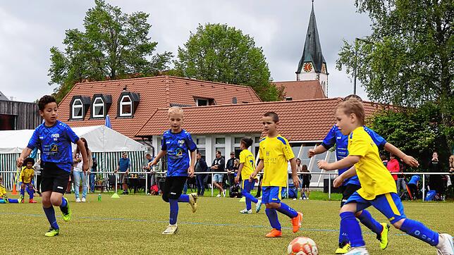 Beim Sportfest des FC Alemannia Unterkirnach dreht sich am Wochenende drei Tage lang alles um das runde Leder. Für jeden, so wie hier im ...