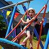 Nicht nur die Kinder freuen sich über den neuen Spielplatz in Wiechs am Randen.