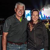 Clemens Scherzinger und seine Tochter Anika, möchten im Eventpark mehr Veranstaltungsvielfalt. Für seine reitbegeisterte Tochter habe er ...