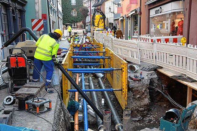 Unterhalt und Betrieb des Energienetzes der Stadt Bad Säckingen bedeuten für die Stadtwerke einen permanenten Investitionsbedarf – hier ...