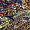Blick auf die Singener Innenstadt, aufgenommen im November 2022. Wie sie sich entwickeln soll, wurde kürzlich besprochen.