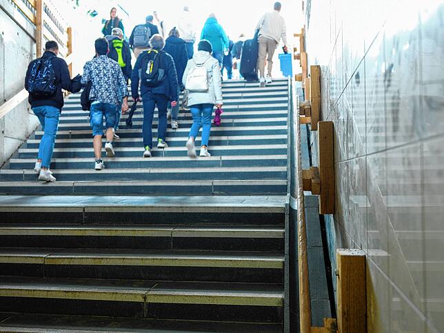 Der Bahnhof wird nach Jahren nun in absehbarer Zeit barrierefrei. Während der Umbauphase gibt&lsquo;s dafür besonders viele Hürden.