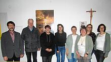 Johannes Graumann von der Verrechnungsstelle und die Mitglieder des Gemeindeteams (von links): Stefan Schilling, Bettina Heizmann, ...