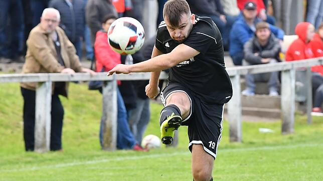 Toptorjäger: Bujar Halili war beim 7:0 des SV 08 Laufenburg bei der Spvgg. Untermünstertal zwei Mal erfolgreich. Es war sein 14. Saisontor.