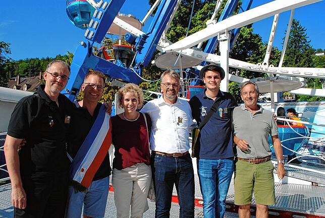 Bild 19: Hereinspaziert zur 555. Waldshuter Chilbi! Sehen Sie den Rummel von oben und unten