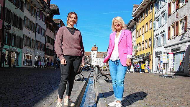 Carina Kirves und Monika Studinger teilen sich die Stelle des Citymanagements. Mit ihren Aktionen wollen sie mehr Leben in die ...