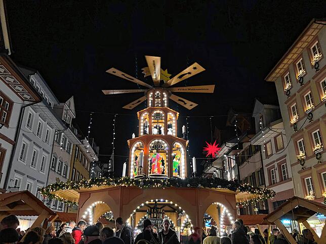 Auch in Waldshut ist der Weihnachtsmarkt ein Besuchermagnet.