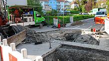 Am Hägerweg, Ecke Aachenstraße, haben städtische Mitarbeiter ein Leck in einer Gasleitung entdeckt. Die Straßen wurden für die Arbeiten ...