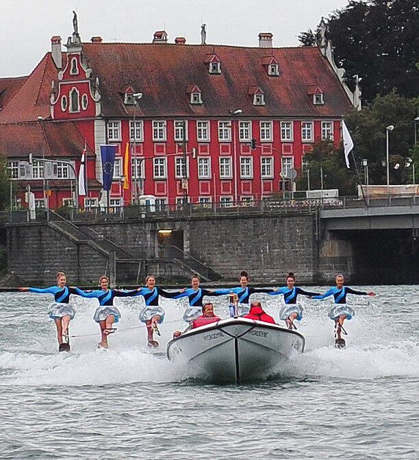 Bild 2: Die Veranstalter des Seenachtfests verzichten in diesem Jahr auf die beliebte Wasserski-Show des DSMC. Der Grund soll eine &bdquo;Verkettung unglücklicher Umstände&ldquo; sein