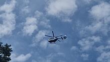 Ein Hubschrauber wie dieser war am 17. Oktober im Raum Stockach und im Hegau zu sehen. (Archivbild)