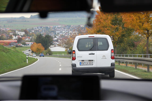Bild 10: Auf Raserjagd: Unterwegs mit der Autobahnpolizei auf der A81