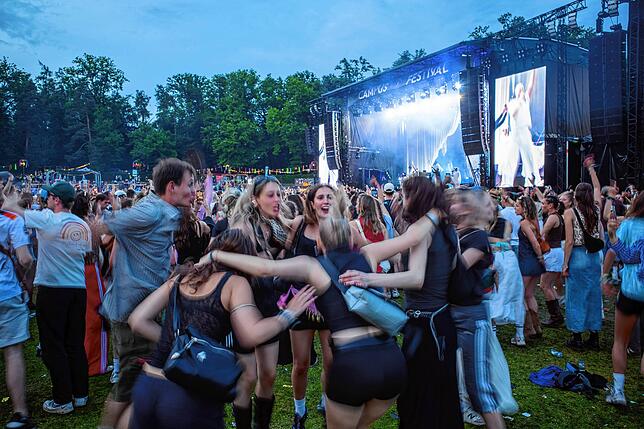 Tanzen, was das Zeug hält. Das macht das Campus-Festival aus.