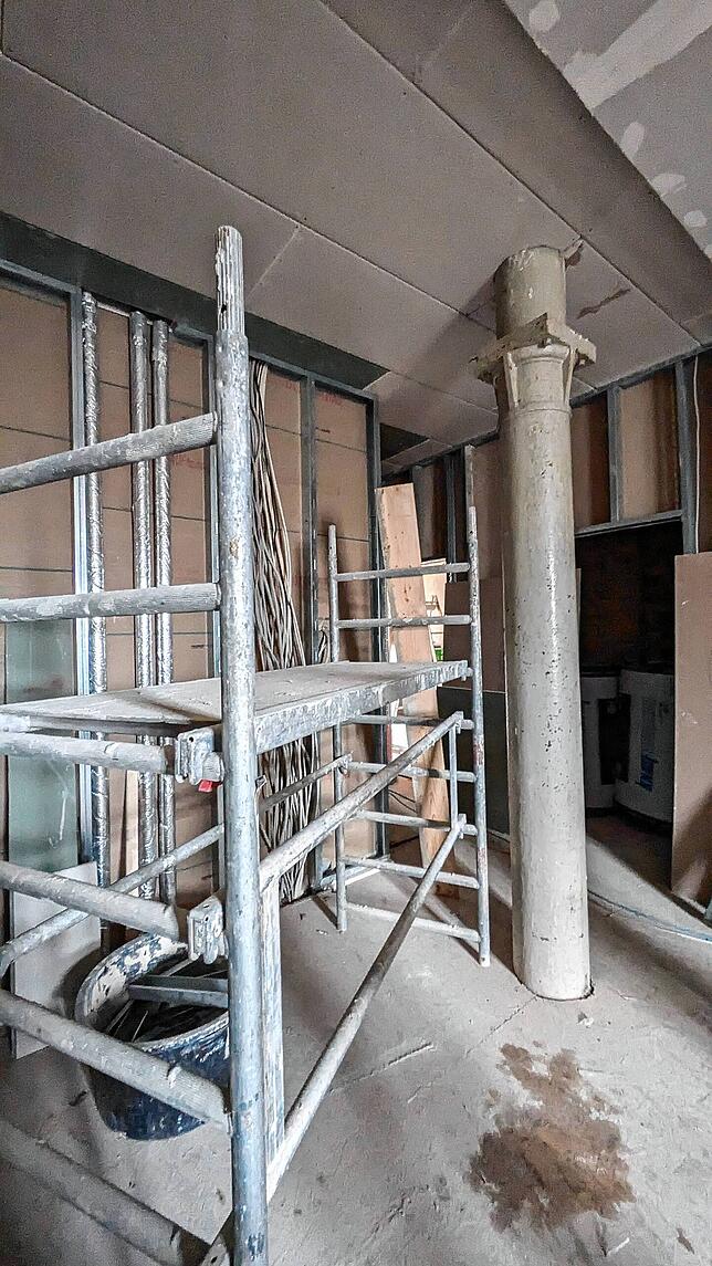 Bild 10: Bilder von der Baustelle Schloss Espasingen: So sieht es jetzt innen aus
