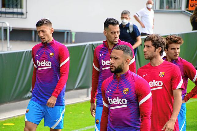 Bild 12: Wie der FC Barcelona in Aasen trainiert? Wir zeigen es Ihnen mit diesen Bildern!