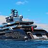 Die 135 Meter lange Motoryacht Crescent wurde 2018 von der Bremer Lürssen-Werft an den russischen Oligarchen und Rosneft-Chef Igor ...