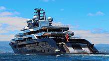Die 135 Meter lange Motoryacht Crescent wurde 2018 von der Bremer Lürssen-Werft an den russischen Oligarchen und Rosneft-Chef Igor ...