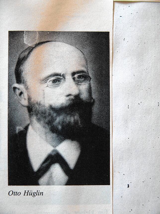 Otto Hüglin wurde 1907 zum Ehrenbürger der Kurstadt St. Blasien ernannt.