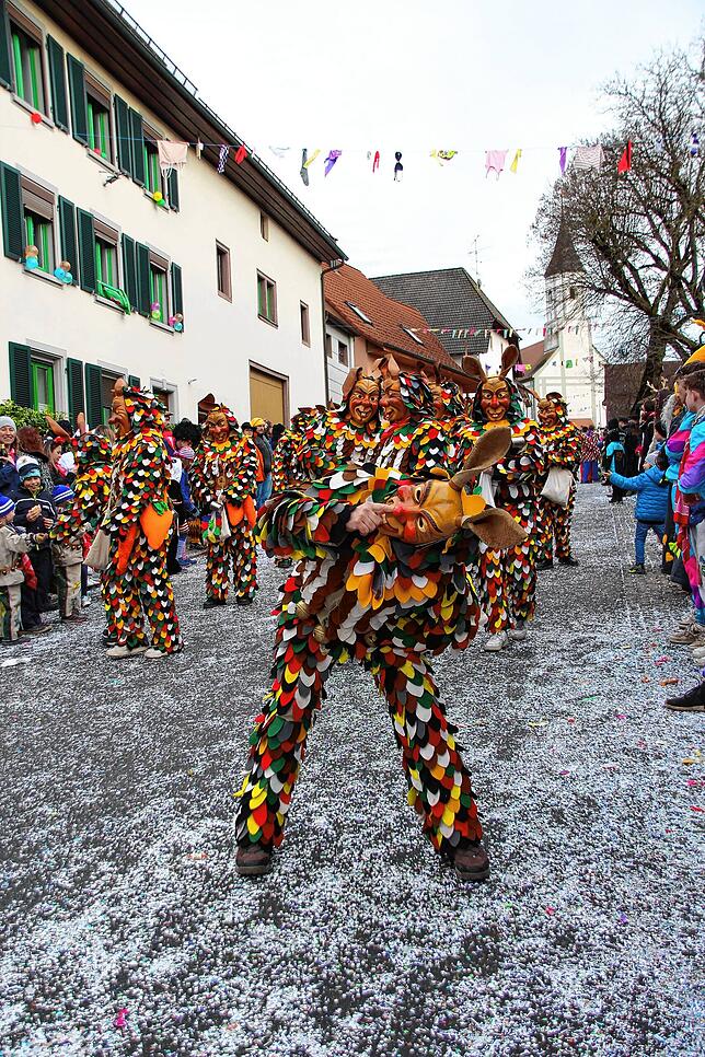 Bild 10: Bilder vom Umzug beim 35. Schlüchttalnarrentreffen &ndash; Teil 1