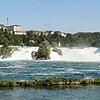 Der Rheinfall bei Schaffhausen: Polizei und Rettungskräfte hatten hier nach einem Mann gesucht, der am 23. Juli ins Wasser gesprungen ...