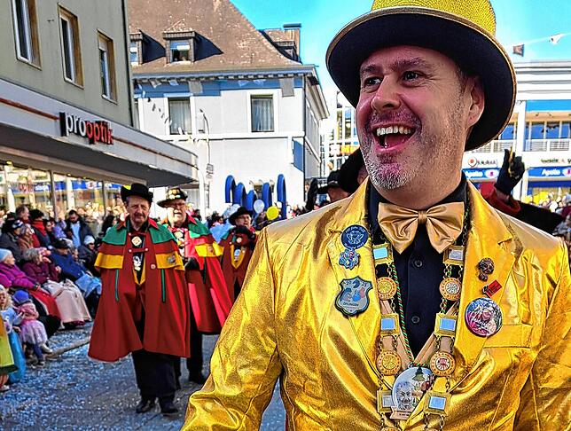 Goldig: Der Murger Narregötti Simon Eckert.