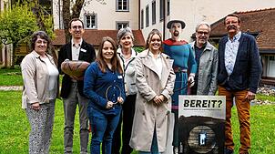 Sie freuen sich auf möglichst viele Besucher in der Villinger Innenstadt beim Aktionstag am 4. Mai (von links): Tanja Broghammer (GVO), ...