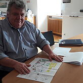 Dieter Bollinger, beim Regierungspräsidium Freiburg zuständig für die Planung der Ortsumfahrung Oberlauchringen. Die Strecke soll bis ...