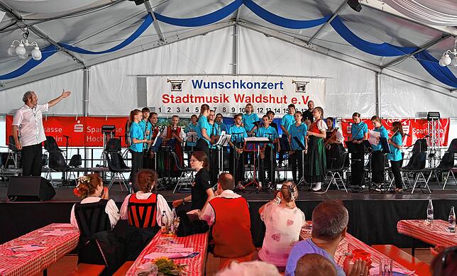 Bild 14: Die schönsten Bilder vom Wunschkonzert der Stadtmusik Waldshut am Chilbi-Montag