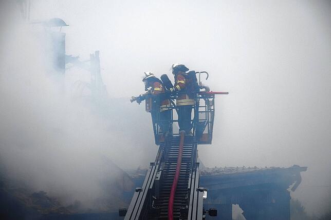 Bild 8: Brand im Sägewerk: Bilder vom Einsatz in Murg-Hänner