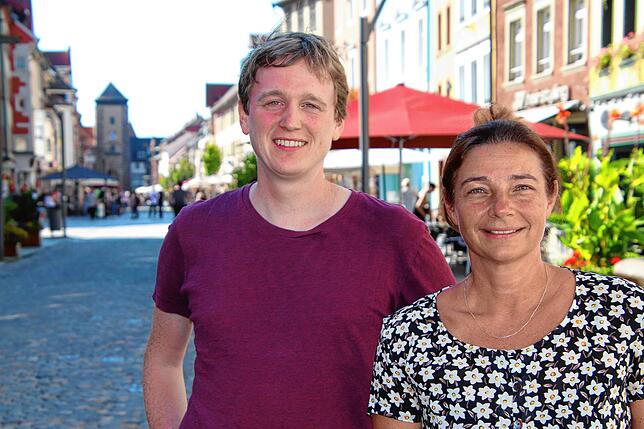 Sie führen die Gemeinderatsfraktion der Grünen: Der Anwalt Oskar Hahn und die Wissenschaftlerin und Professorin Ulrike Salat.