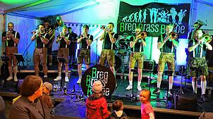 Wenn sie auftreten, geht der Blech-Punk ab: Die Breg Brass Buebe aus dem oberen Bregtal verstehen ihr musikalisches Handwerk. Foto: ...