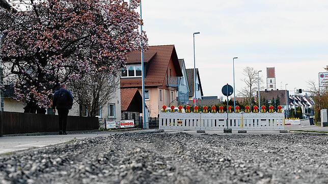 Unter anderem ein kurzer Abschnitt der Bodenseestraße ist derzeit gesperrt.