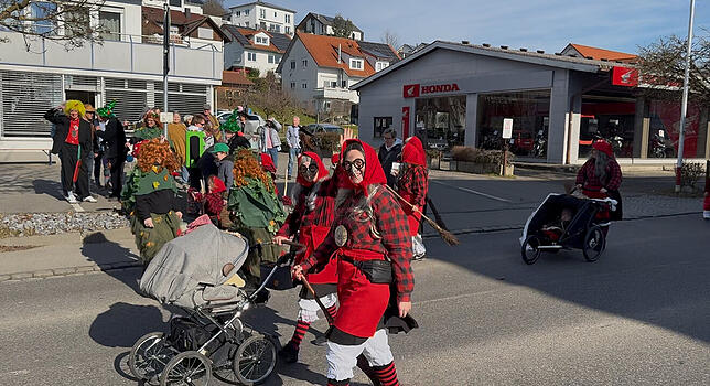 Bild 8: Bermatingen: Die Bilder-Highlights des ausgelassenen Umzugs und der Narrenolympiade!