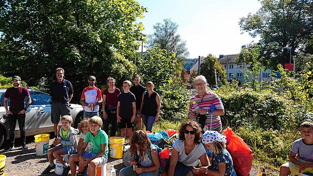 Vor allem Kinder waren beim ersten Cleanup-Day unter den freiwilligen Helfern. Rund 80 Kilogramm Müll wurden innerhalb von zwei Stunden ...