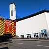Die Feuerwehr Wehr rückt am Sonntag, 26. Februar, zu einem Einsatz in der Friedenskirche Wehr aus.