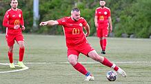 Schlusspunkt: Ivan Nikitin – hier ein Archivfoto – vom FC Wallbach sorgte in der letzten Spielminute für den 4:0-Endstand gegen die ...