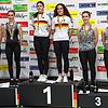 Ganz oben auf dem Treppchen: Letizia Daudey (links) und Sofia Baier vom RV Lottstetten gewannen in Schwenningen den Deutschen ...