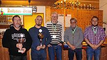 Bei der Königsfeier des Schützenvereins Murg am vergangenen Samstag wurden Harald Samet mit dem Pistolenpokal und Tobias Amsler mit dem ...