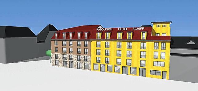 So soll das neue Hotel Schiff nach den Plänen von Dilara Aktas-Narin aussehen.