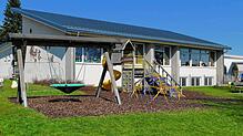 Für den Umbau des Kinderhauses Sonnenschein im Ortsteil Kreenheinstetten sind 2023 knapp 300.000 Euro eingeplant.