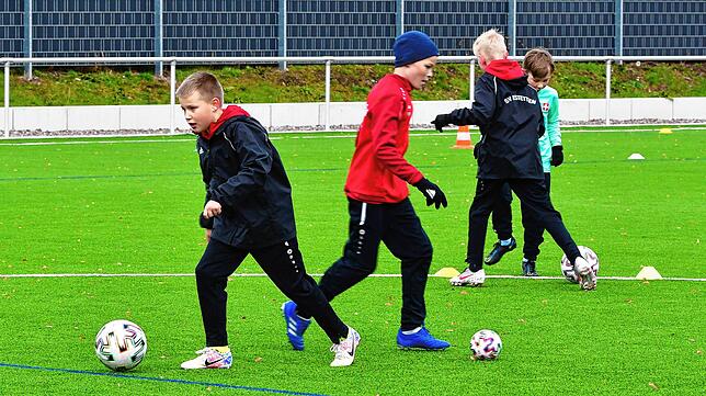 Bild 38: Eindrücke vom Training der E-Junioren des SV Jestetten nach der Corona-Pause