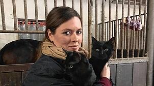 Für Melanie Krumpl ist der Katzenschutz eine Herzensangelegenheit.