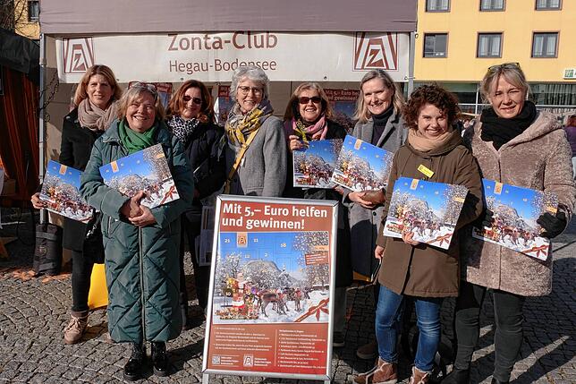 Adventskalender-Aktion bei den Zonta-Frauen.