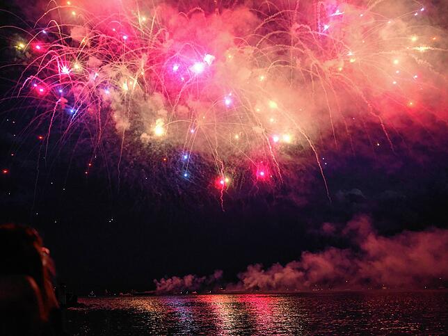 Bild 17: Bilder vom Feuerwerk beim Seehasenfest