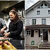 Hubert Neidhart und seine Tochter Elena Bianchi (links): Vergangenheit, Gegenwart und Zukunft des Grünen Baum in Moos (rechts).
