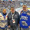 Fans aus Leidenschaft: Daniela Giesser, Wolfgang Jack und Robert Grüneis.