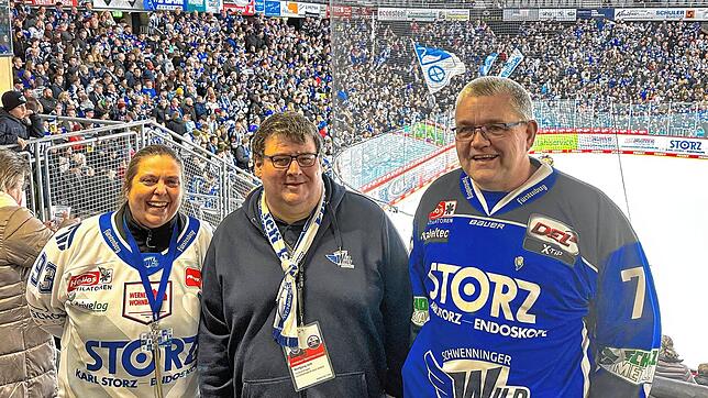 Fans aus Leidenschaft: Daniela Giesser, Wolfgang Jack und Robert Grüneis.