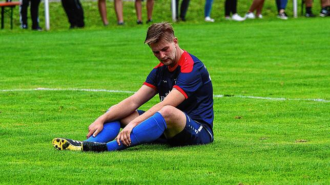 Geknickt: Zwei Treffer steuerte Marvin Kalt nach der Pause zur Aufholjagd des FC Schlüchttal bei, machte aus dem 1:4 ein 4:4 gegen den ...
